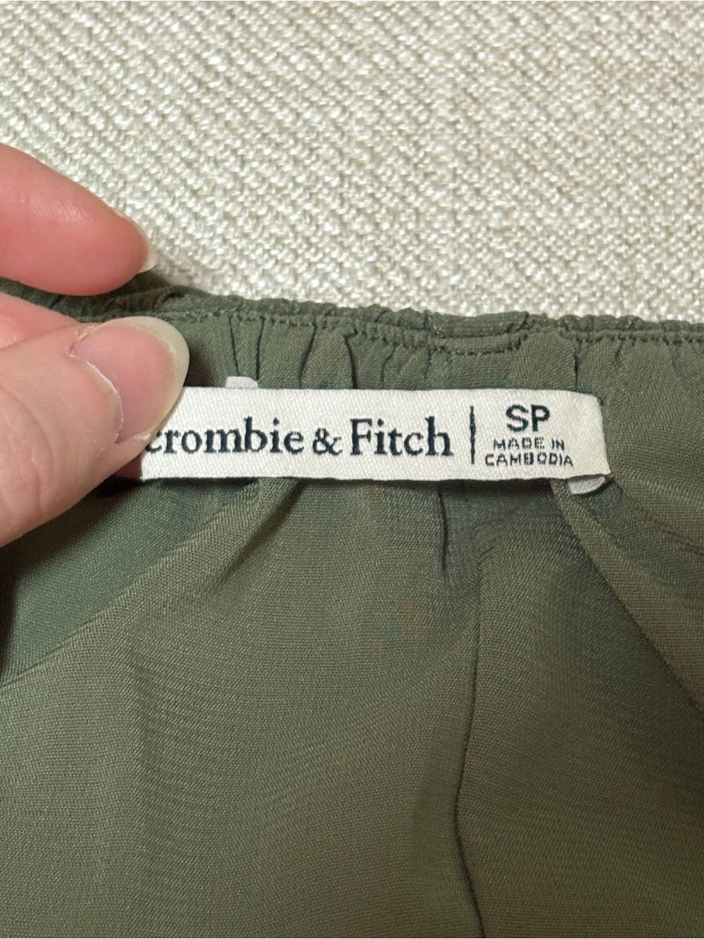 Abercrombie & Fitch Green Maxi Dress - Picture 4 of 4
